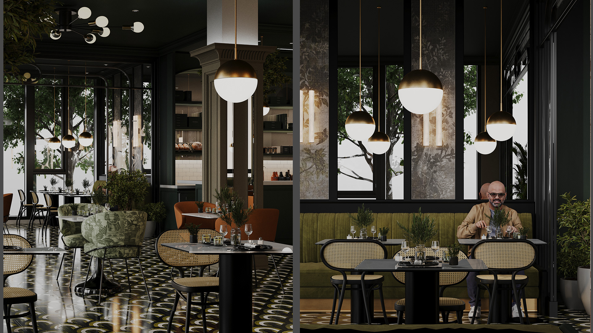 Nərimanov Parkinda Restoran