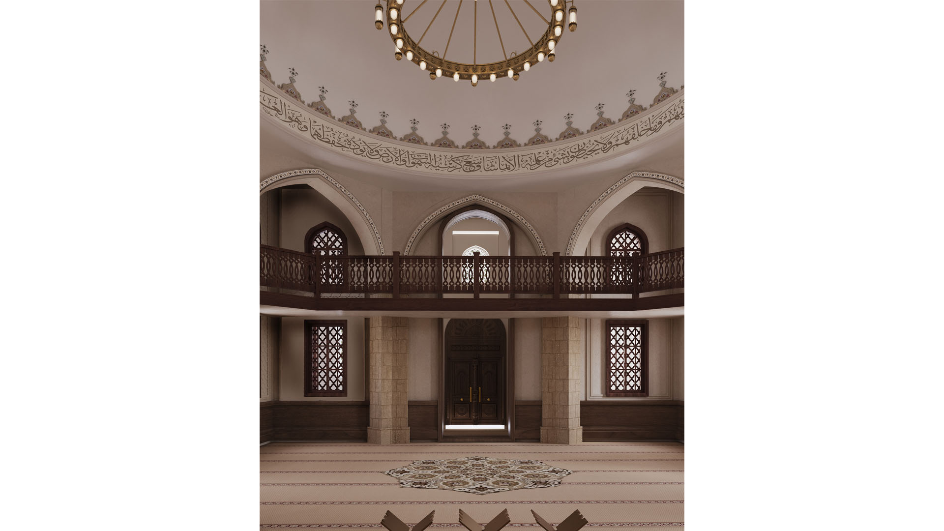 Şamaxı Məscid interyer