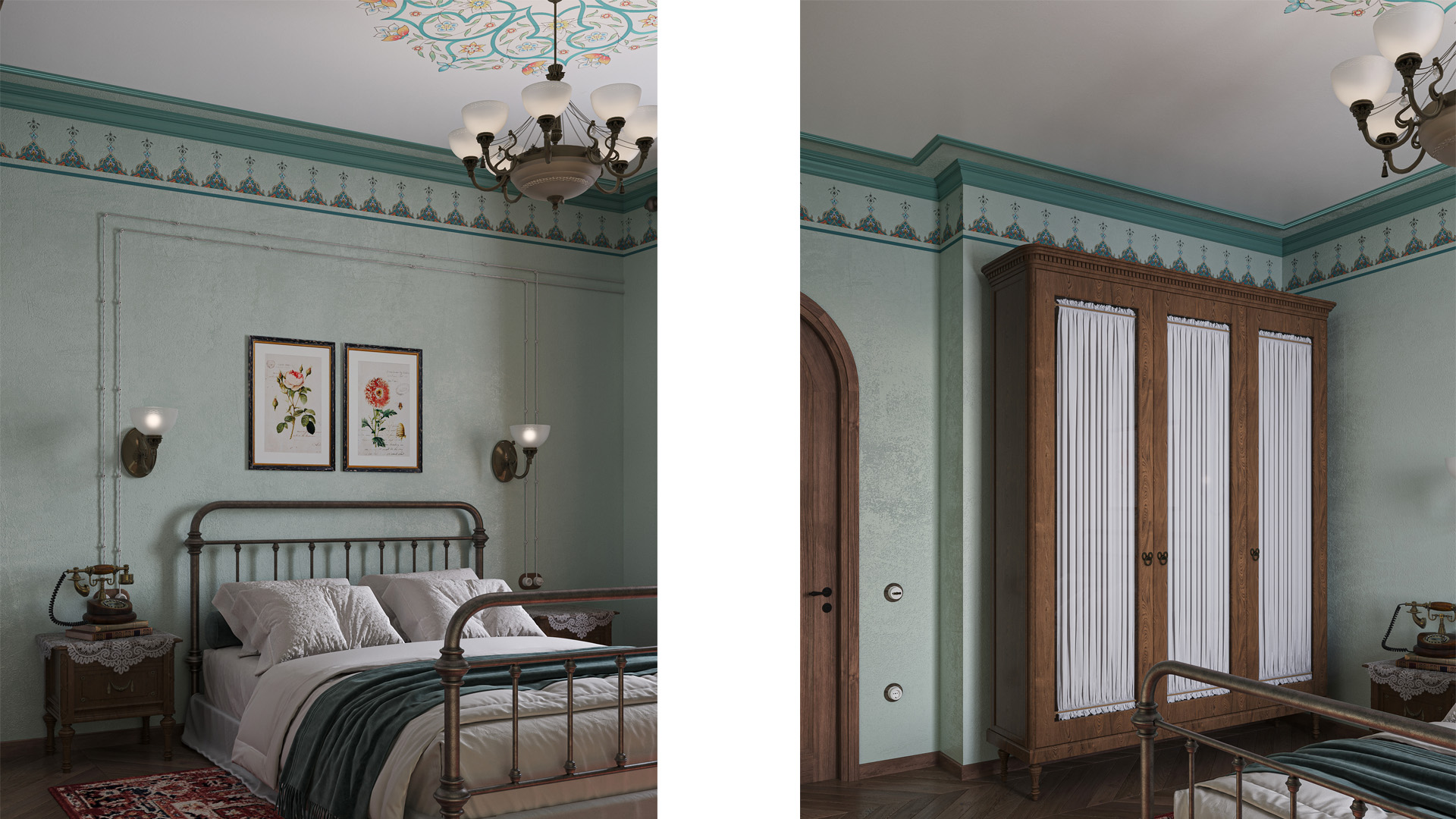 Mehmandarov domik interyer